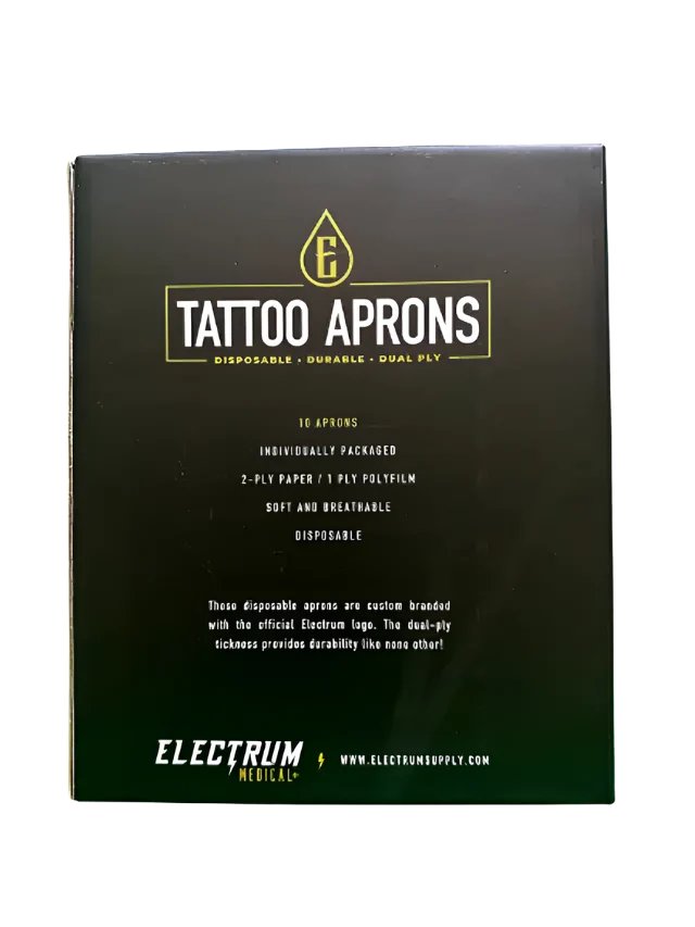 Electrum - Disposable Non-Woven Black Aprons - Image 3