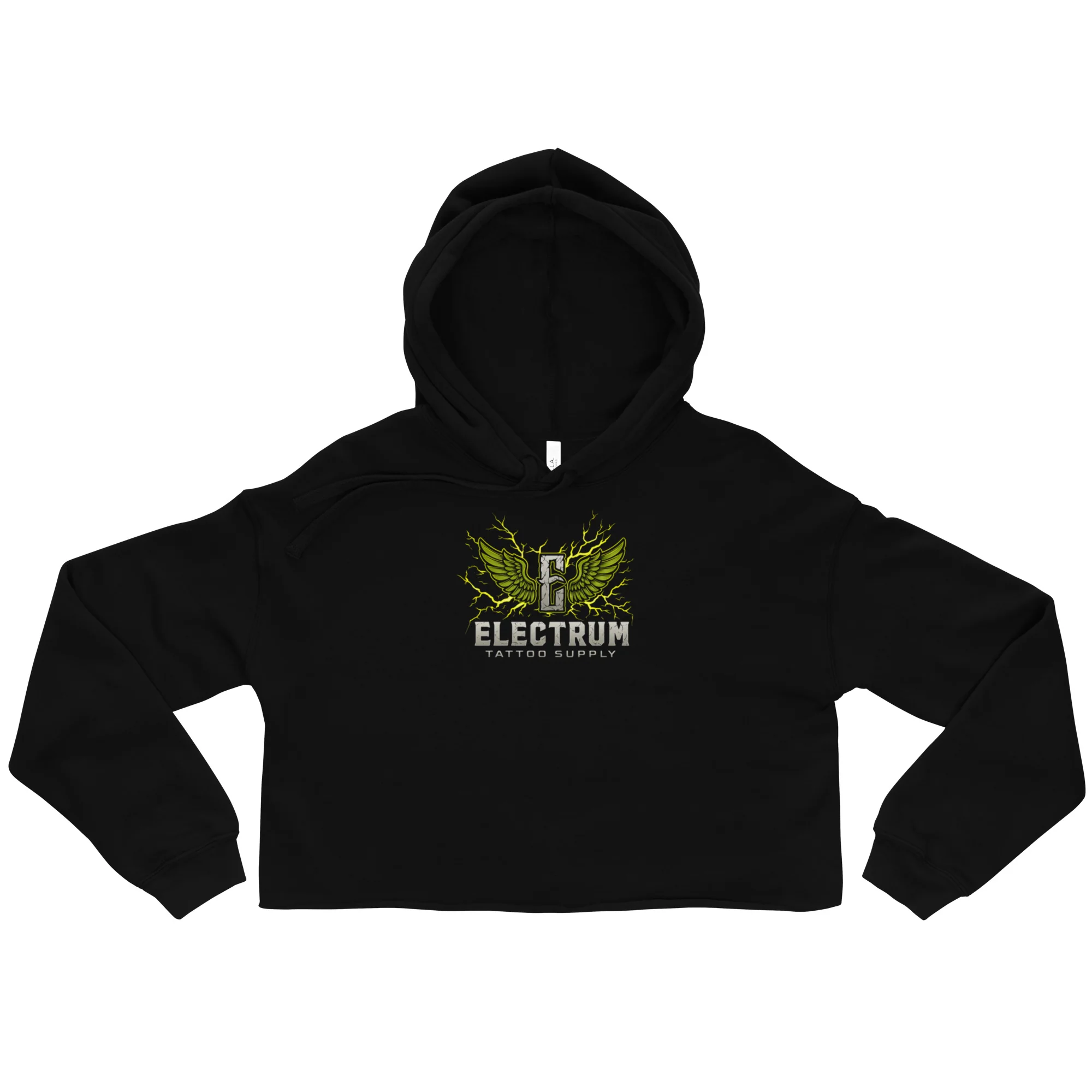 Electrum Supply Voltage Crop Hoodie - Image 2