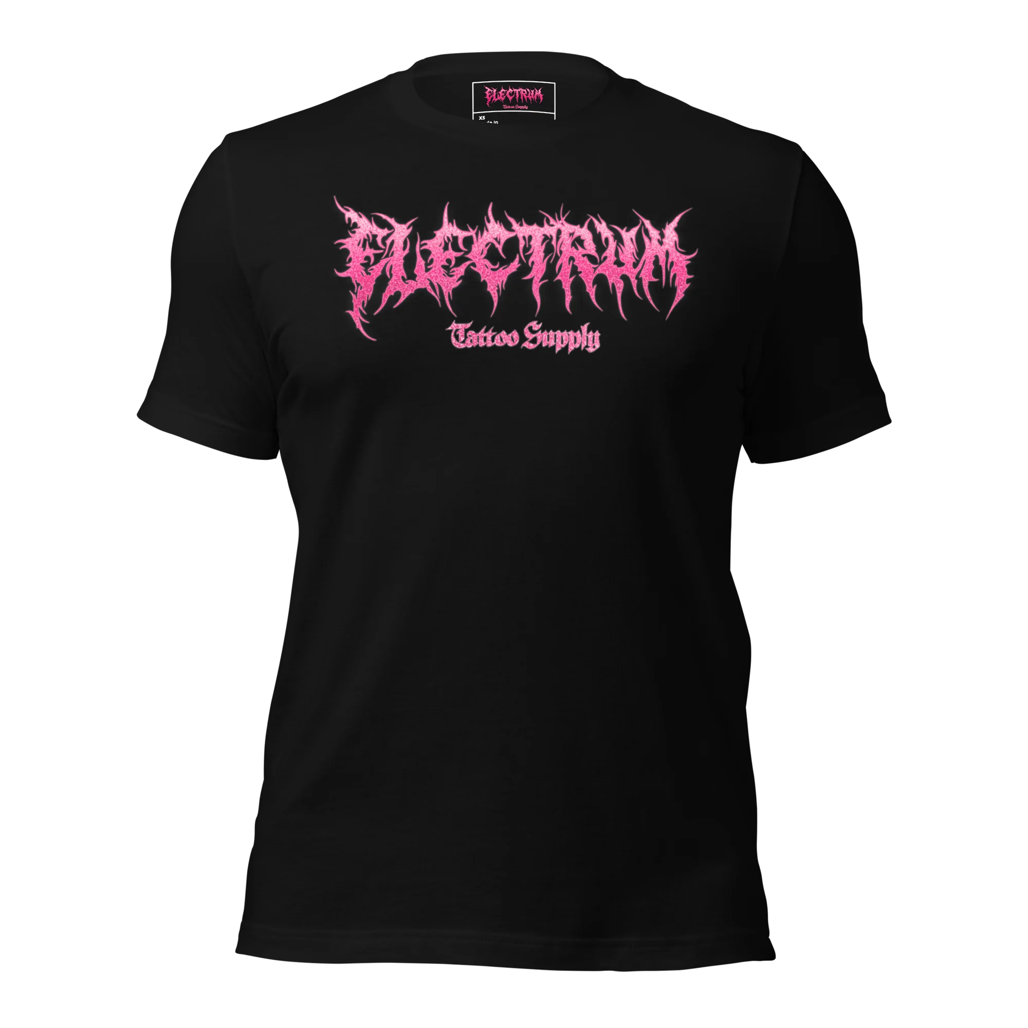 Electrum Supply Tee – Pink Glitter Metal - Image 2