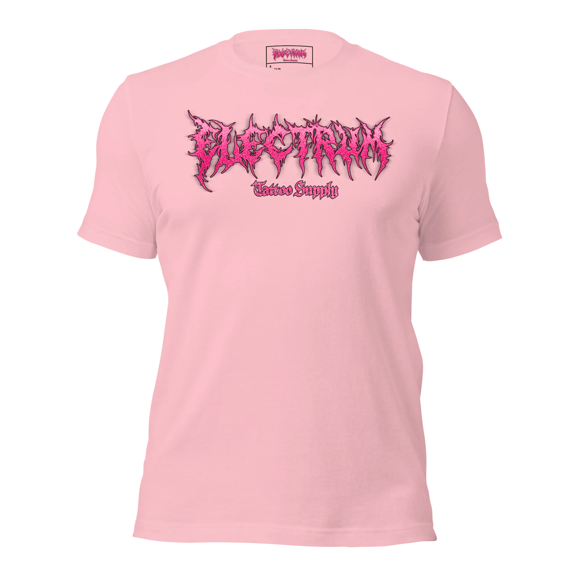 Electrum Supply Tee – Pink Glitter Metal - Image 4