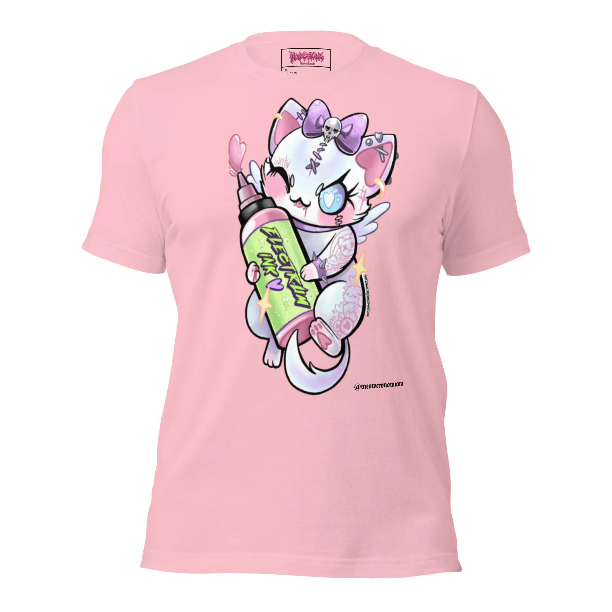 Electrum Ink x Meowcronomicon Tee - Limited Drop - Image 4
